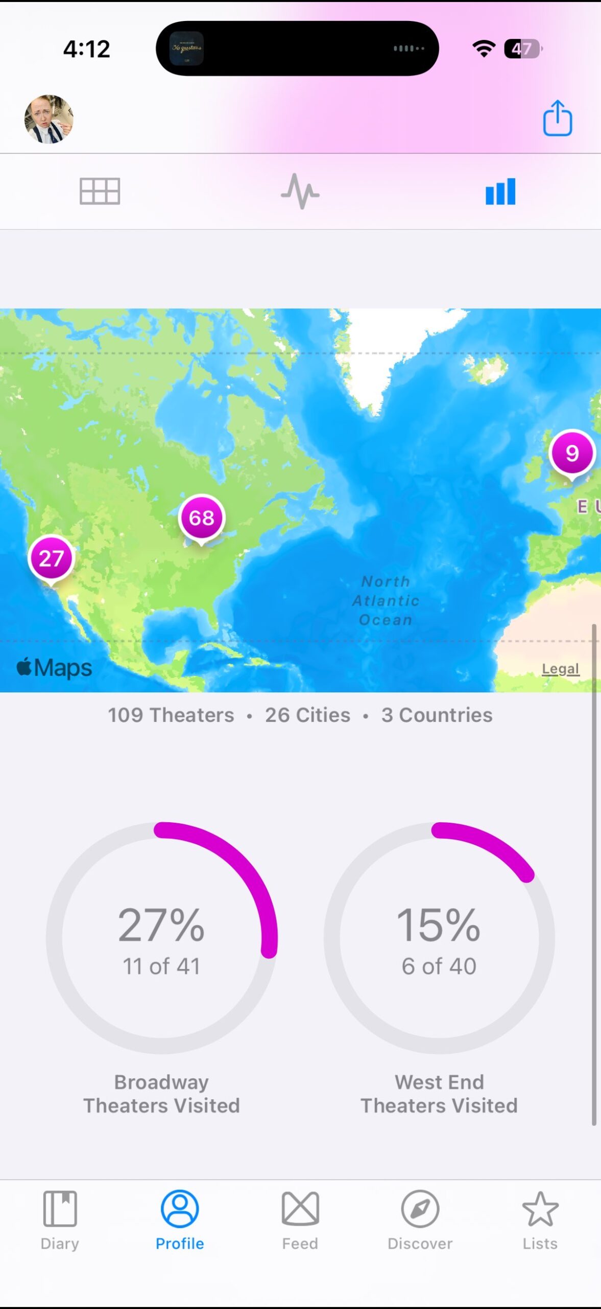 Screenshot of the Mezzanine App