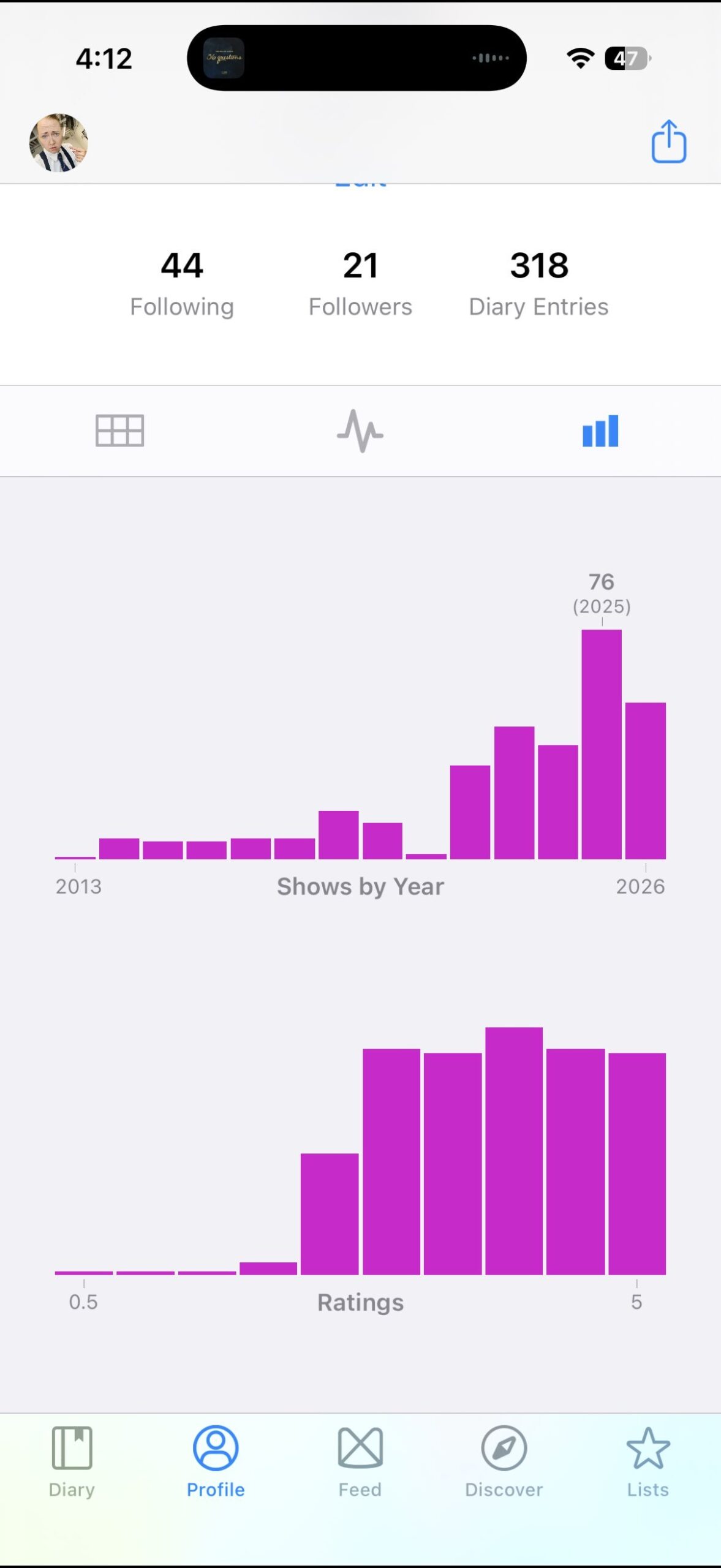Screenshot of the Mezzanine App